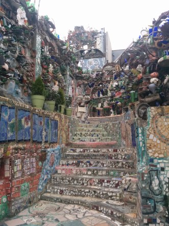 My favorite view of the Magic Gardens - look at those gorgeous layers.